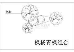 6种经典园林植物配置小品设计图纸_cad图纸下载-土木在线