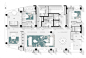 560㎡大平层豪宅三版方案 CAD+PSD分享-王一作品-室内设计-拓者设计吧