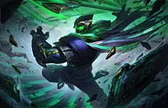 lol英雄联盟武器大师 征服者 贾克斯8k游戏壁纸7683x4320