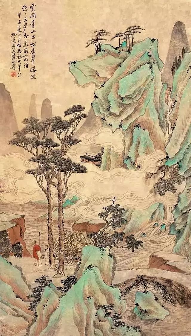 意境别致:晚清天才画家黄山寿作品赏析
黄...