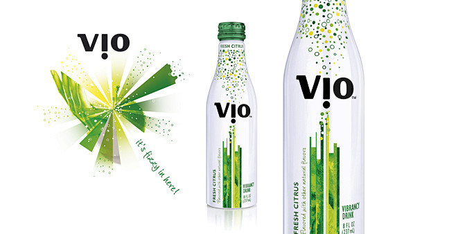 Vio 天然果汁饮品包装设计-上海包装设...