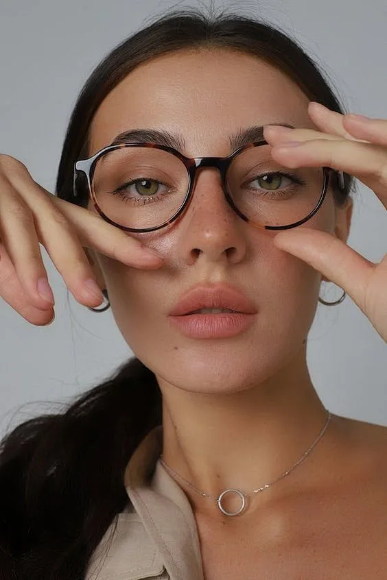 Small Round Glasses Frames Men Women With Fake Or Prescription L
