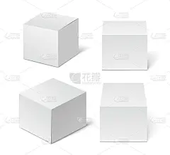 白色高纸箱包装. 