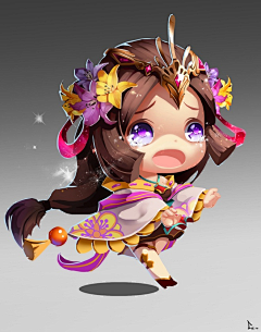 素素SUSU采集到Q版-中国风