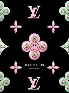 LV X 村上隆 _ 联名壁纸_2_四角星Orange_来自小红书网页版