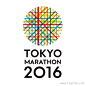  2016年东京马拉松Logo设计  #Logo#