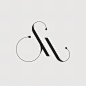 SM monogram for Studio Muir identity by Hope Meng Design // #logo #type #typography #lettering #ligature: 