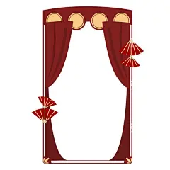 国潮民国风复古边框  - 源文件下载【酷图网】边框,标题框,复古,古典,国潮,卡通手绘,框,新媒体,