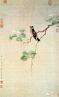 文俶（1595―1634年），字端容，长洲（今江苏苏州）人。明代画家文从简女，文徵明玄孙女，精于花草虫蝶画的创作。嫁赵灵均，与丈夫一同隐居。擅花卉，长于写生，多画幽花异卉、小虫怪蝶，能曲肖物情，颇得生趣。作品笔墨细秀，风格娟丽，深得时人赏识。有《花卉》册、《萱石图》等传世。女赵昭，亦能画花卉，工写生，能承其家学。

花鸟画是女性画家们最热衷表现的题材，出于女性细腻的情感和她们对花鸟特有的偏爱，及花鸟具有托物言志、比兴的审美意趣，促使深居中的女子，对自己生活中最常见的花鸟加以表现并形成了一定的创作规模，文俶