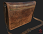 Vintage Leather Bag, Feroz Ahmed : My Latest work over Material study of Leather in Substance Painter
Texture size 2048*2048 2set
Sculpted in ZBrush
Retopology in Autodesk Maya
Final render was carried out in substance painter 
Comments and critics are we