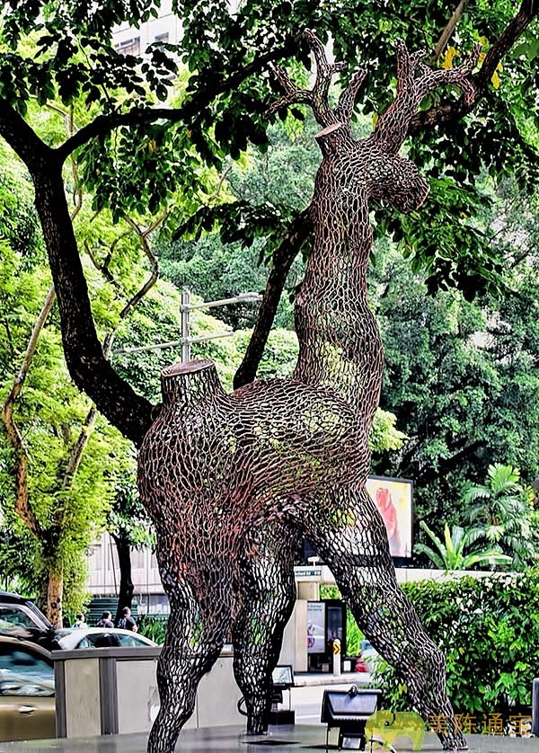 2015新加坡城市艺术展的创意街头雕塑作...