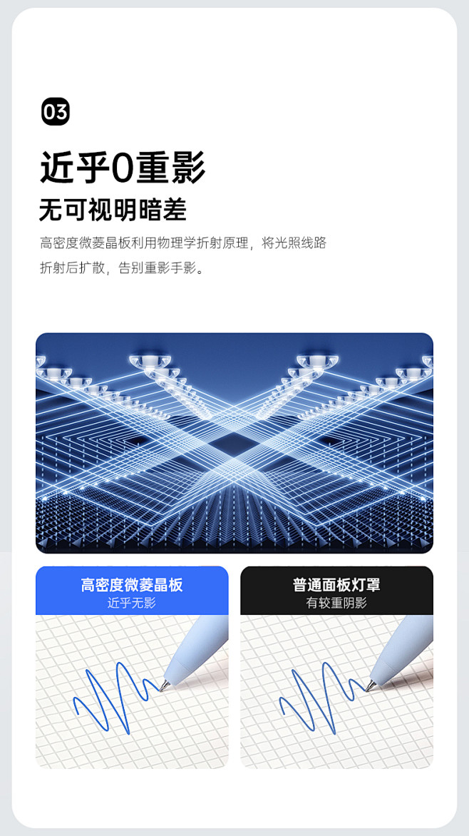 月影林之光护眼小路灯全光谱儿童台灯学生学...