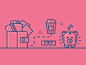 One of the icons made for Startup brochure