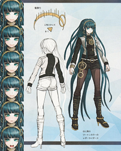 图维画社采集到【Fate Grand Order】FGO官方美术设定原画册
