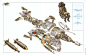 Hans <wbr>Jenssen <wbr>机械解剖 <wbr>星球大战 <wbr>载具