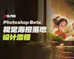 Photoshop Beta智能绘图｜视觉海报落地设计流程