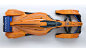 McLaren X2 Concept is a Formula 1 Racer From the Far Future » AutoGuide.com News : A previous design reimagined with papaya paint.