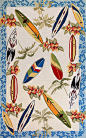 Name:Sonesta 2002 Ivory Surf Boards Rug, Item id:8310_Sonesta_2002 (Medium Image)@北坤人素材