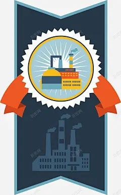 扁平化工业建筑图标 扁平化建筑 插画 时尚元素 现代科技 矢量素材 行业标志 设计 UI图标 设计图片 免费下载 页面网页 平面电商 创意素材