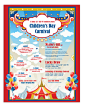 Kids Carnival Day Poster Template | 13-All Items | dLayouts