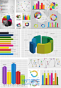 数据统计分析3D立体矢量标志素材免费下载-非凡图库