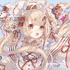 绿情萝采集到少女插画