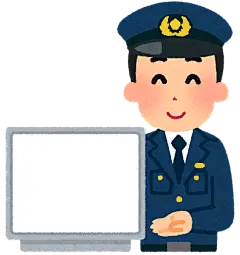 外国警察 公务员 保安 火警 交警 卡通 插画 免扣 素材 手绘 pngmonitor_blank_police_man