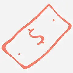 美元素描货币图标_88ICON https://88icon.com 美元 素描 货币 手绘 金融 涂鸦 纸币 现金 钞票 银行纸币 酒店和餐厅手绘涂鸦图标
