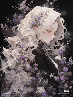 舞蝶1111采集到插画小女孩