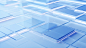 Isometric flooring, art of planar geometry, frosted glass white acrylic material, whitebackground, transparent technology sense, in the style of data visualization, studiolighting.C4D, blender, octane, rendering, high details 8k