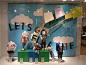 Gap Kids window display Jakarta