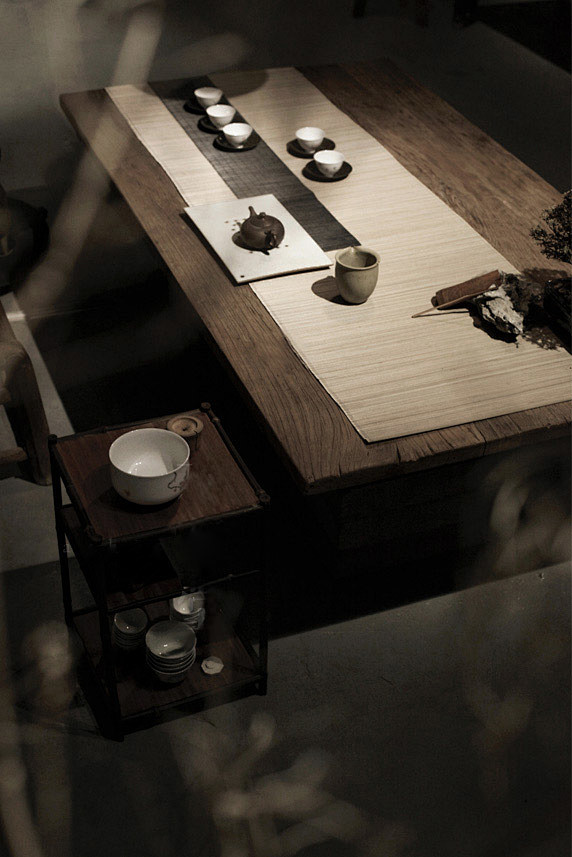 茶艺  中式意向图 氛围图