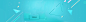 淘宝电商蓝色数码几何漂浮科技立体块背景banner