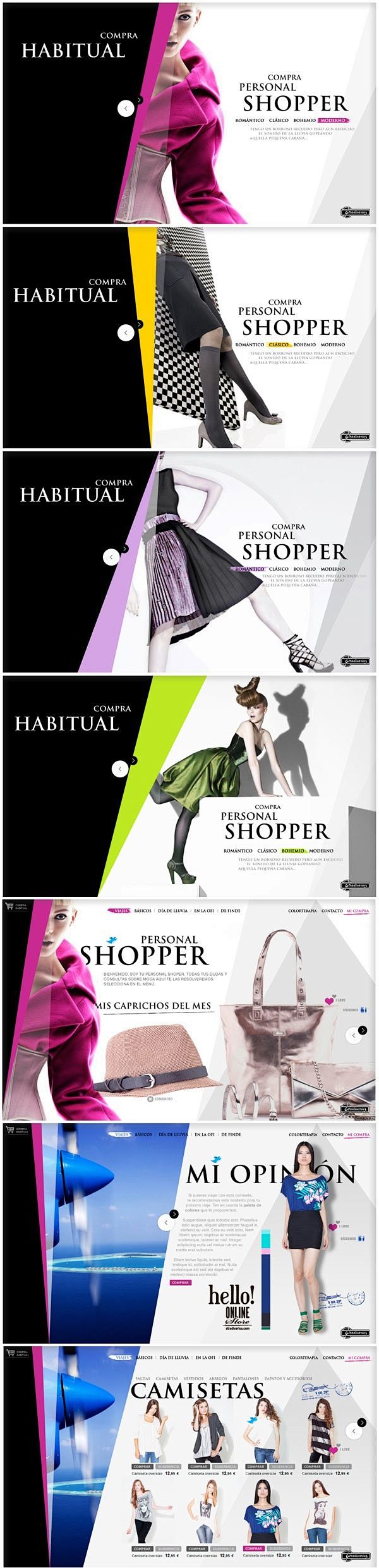 Fashion web graphic ...