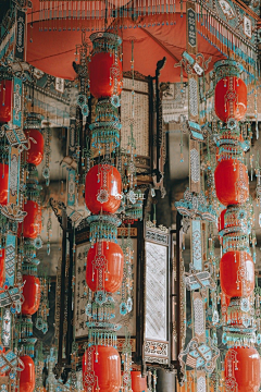 银雪纷绯采集到中国传统-灯笼、皮影、剪纸