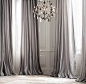 Silk Taffeta Pavilion Stripe Drapery