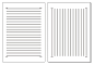 打格神器宣纸打格刻度尺无痕书法练字尺打格器书法画线方格子简易-淘宝网