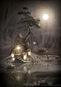 --Olivier Derouetteau幻想插图欣赏