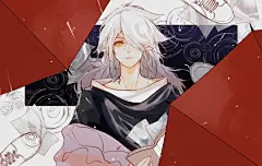 凹凸世界 同人图 插画 壁纸 | 雨 