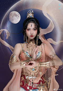 001哟哟采集到敦煌/神明/妖系列参考