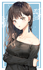 #オリジナル セーター女の子 - 味噌田楽的插画