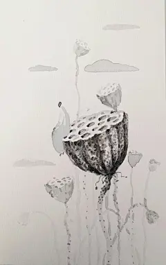 原创作品：吉祥物语插画日记【三十二】之水彩明信片