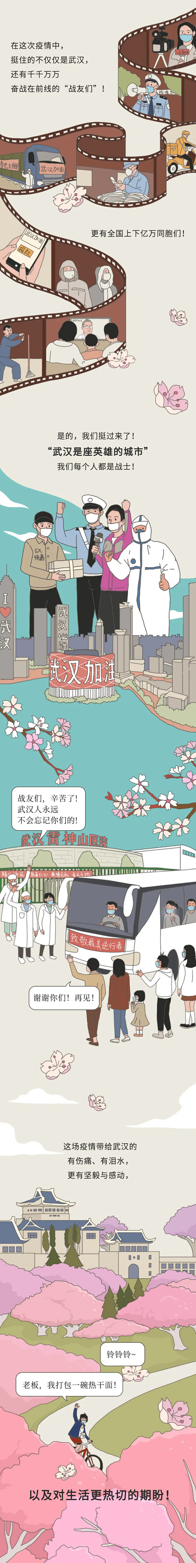 漫画丨武汉，好久不见 : 60万插画师共...