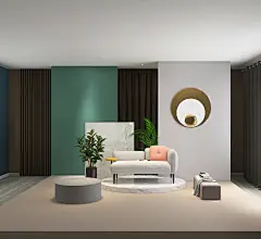 客厅-3D样板间
