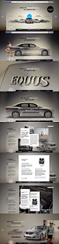 interface: art direction & design / Hyundai Equus by Erik Jonsson