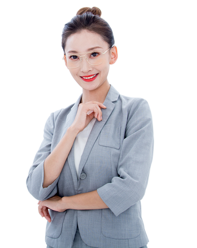 千库网_职场美女 西装人物照_元素编号12916407