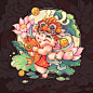 新年福娃IP-系列插画-古田路9号-品牌创意/版权保护平台
