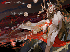 有点高原红采集到阴阳师插画