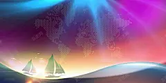 帆船大海启航波浪年会活动海报背景 背景 迎新 酒会 领航 背景 设计图片 免费下载 页面网页 平面电商 创意素材
