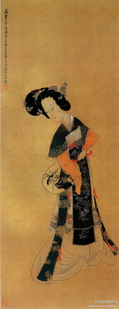 KIM_萝卜采集到国画美人图